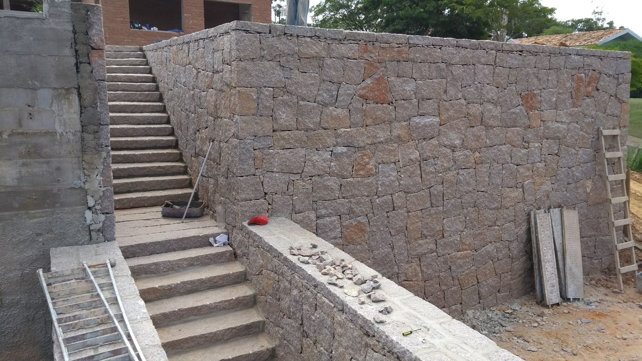 Escadas de pedras